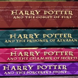 Set of 4 Harry Potter books need gone